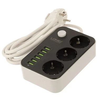 سه راهی برق و شارژ الدینیو مدل SE3631