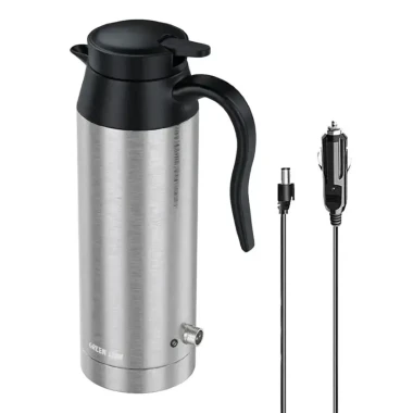 کتری برقی خودرو گرین لاین مدل Electric Car Kettle GNCK800MLSL ظرفیت 0.8 لیتر