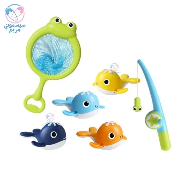 ست اسباب بازی حمام وال و قورباغه کونیگ کیدز مدل 511 