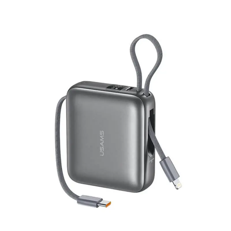 پاوربانک یوسمز مدل US-CD240 ظرفیت 10000 میلی‌آمپر‌ ساعت