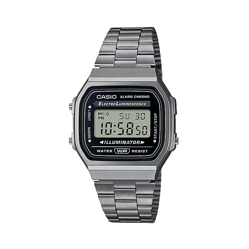 ساعت دیجیتالی کاسیو کوارتز مدل A168WGG-1A