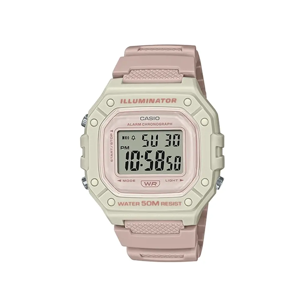 ساعت زنانه کاسیو مدل W-218HC-4A2VDF